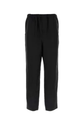 Saint Laurent Black Viscose Blend Pant