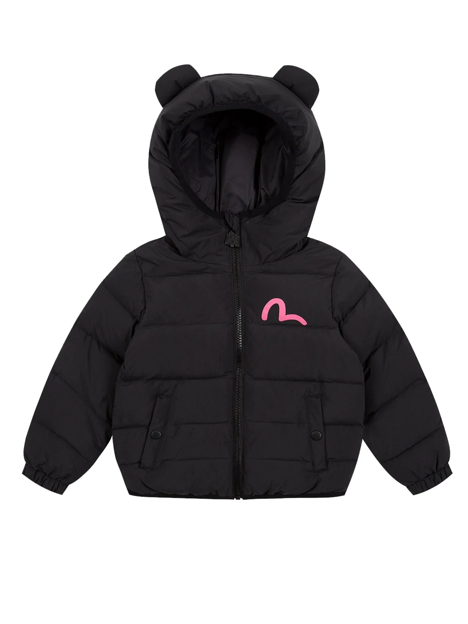 Seagull Print Down Jacket