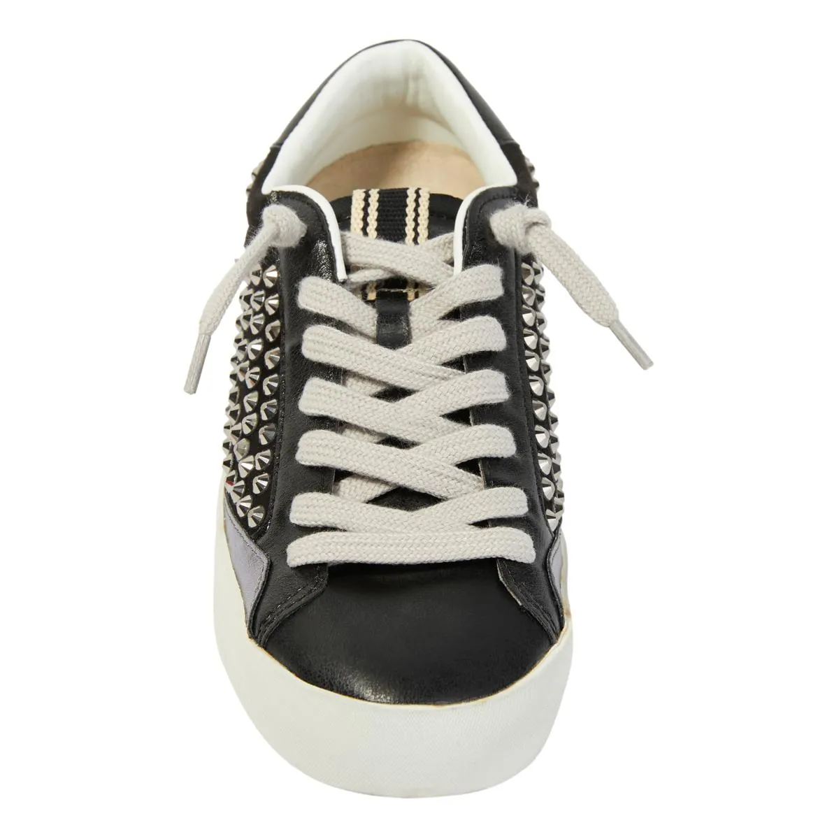      SHUSHOP RUBY Crystal Stud Plaform Sneaker      