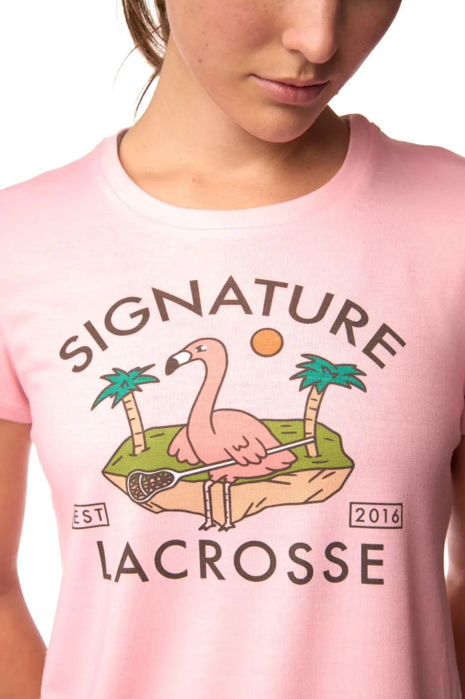 Signature On an Island T-Shirt - Pink