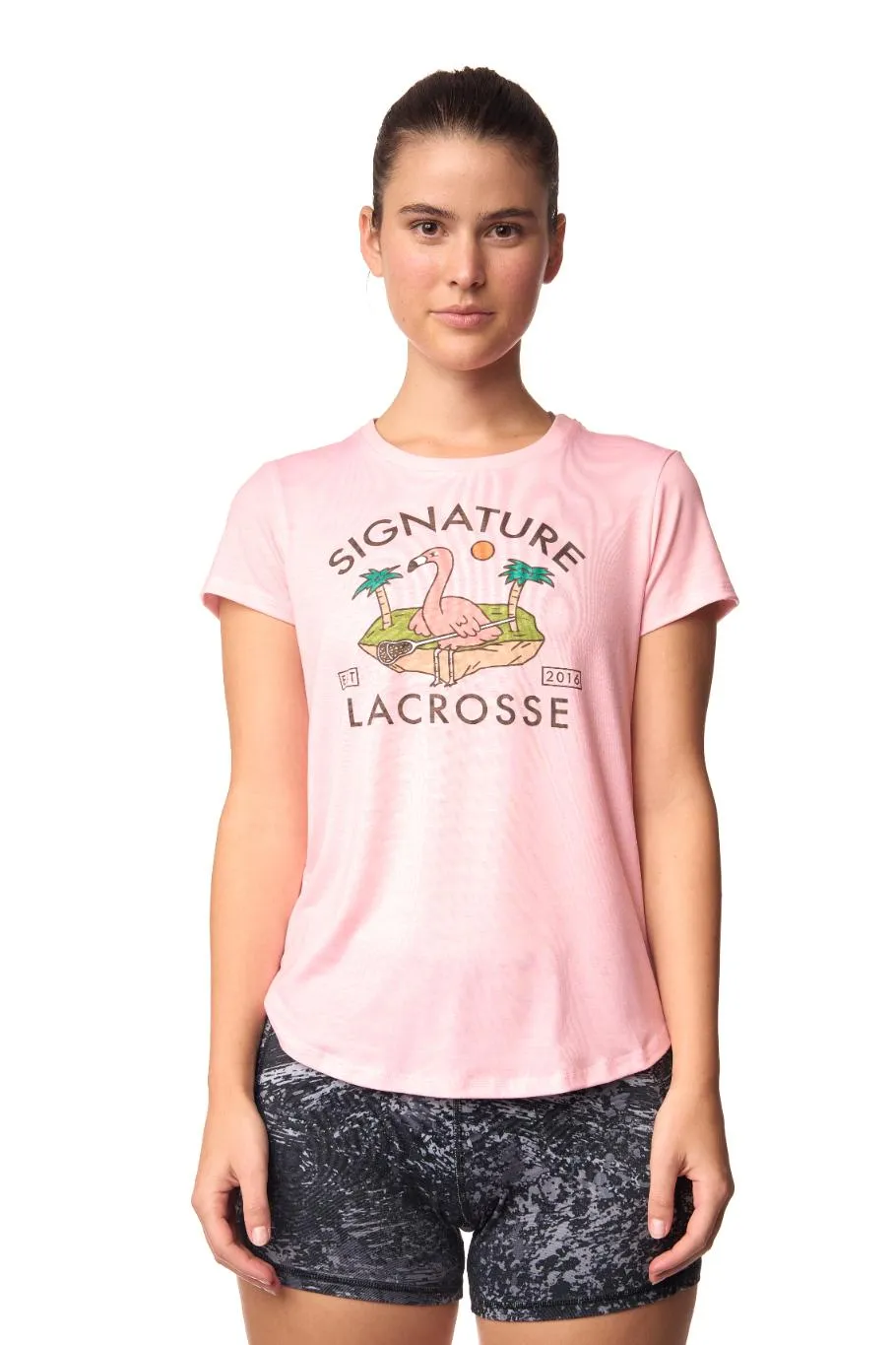 Signature On an Island T-Shirt - Pink