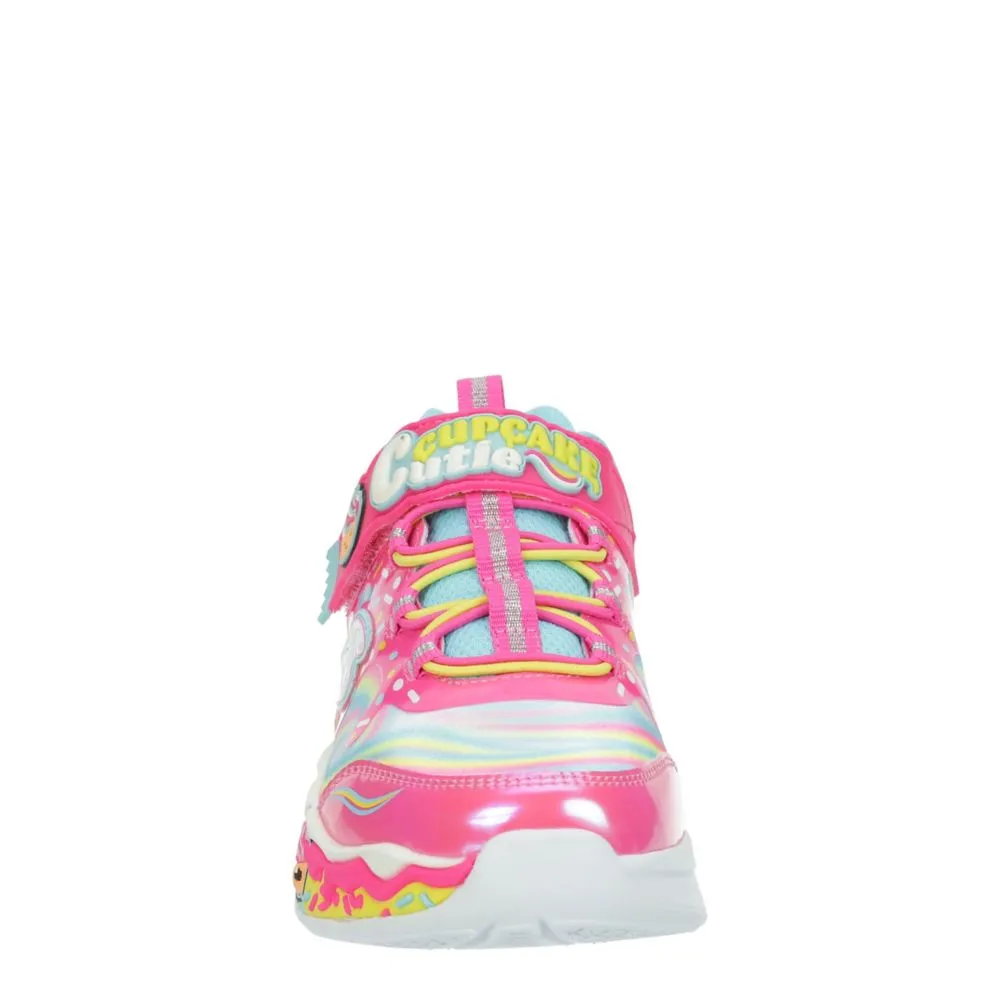 SKECHERS  GIRLS LITTLE-BIG KID CUPCAKE CUTIE SNEAKER