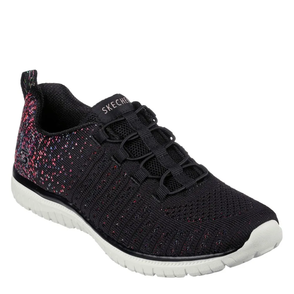 SKECHERS  WOMENS VIRTUE SLIP ON SNEAKER