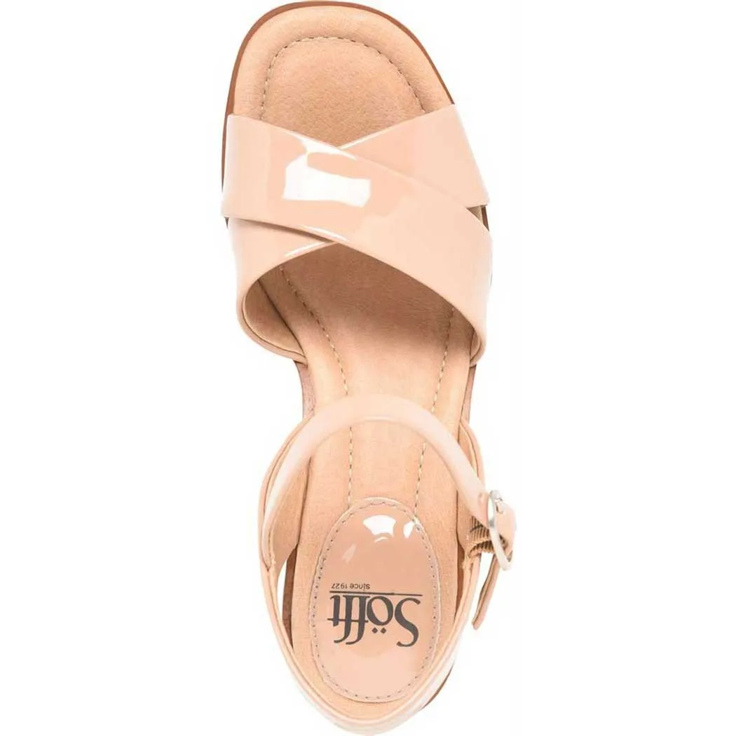 Sofft Gabella Wedge Sandal Pink Rose (Women's)