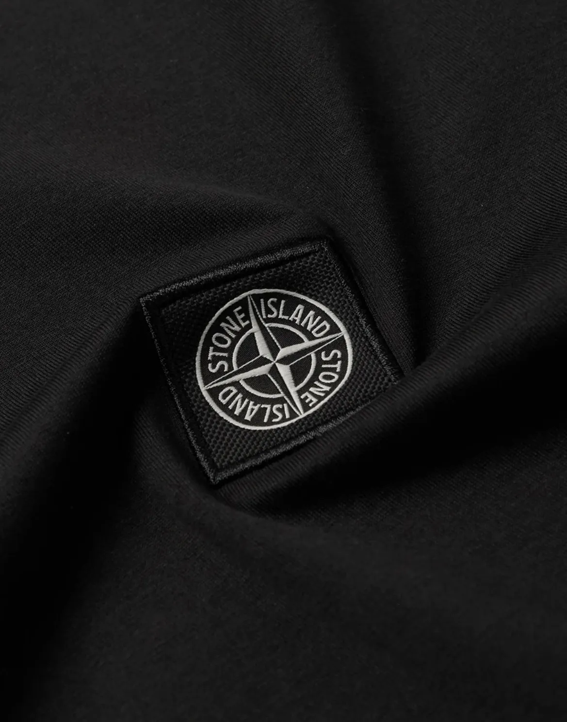 STONE ISLAND  |Plain Cotton Logo T-Shirts