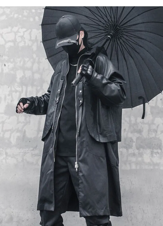 streetwear trench coat