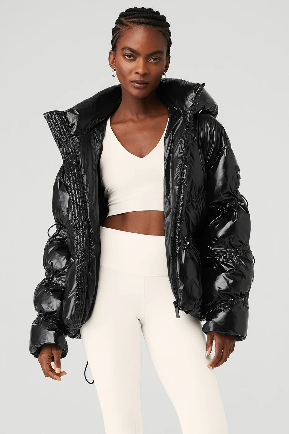 Stunner Puffer Jacket - Black