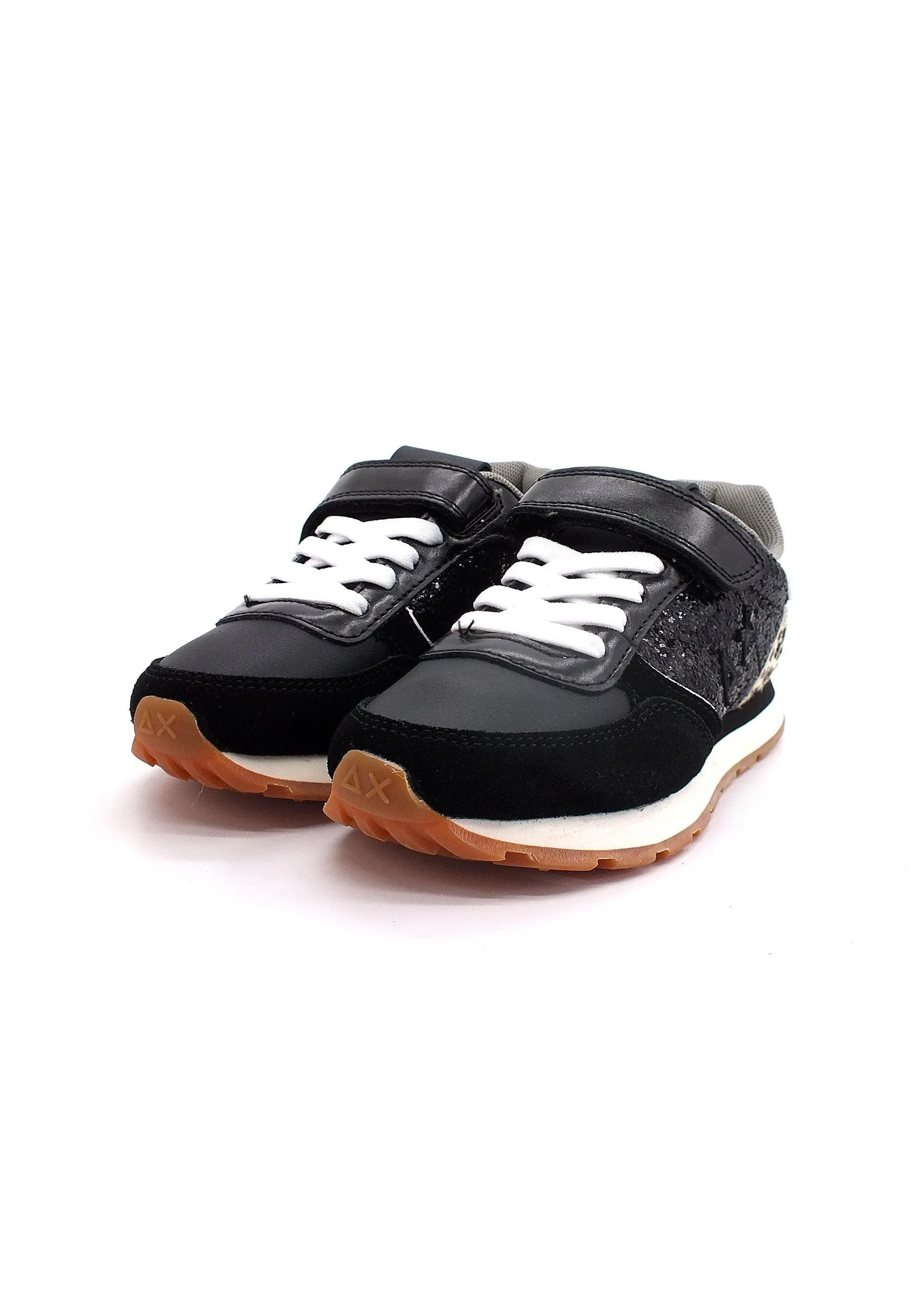 SUN68 Girl's Kelly Animal Sneaker Bimbo Black Z42415K