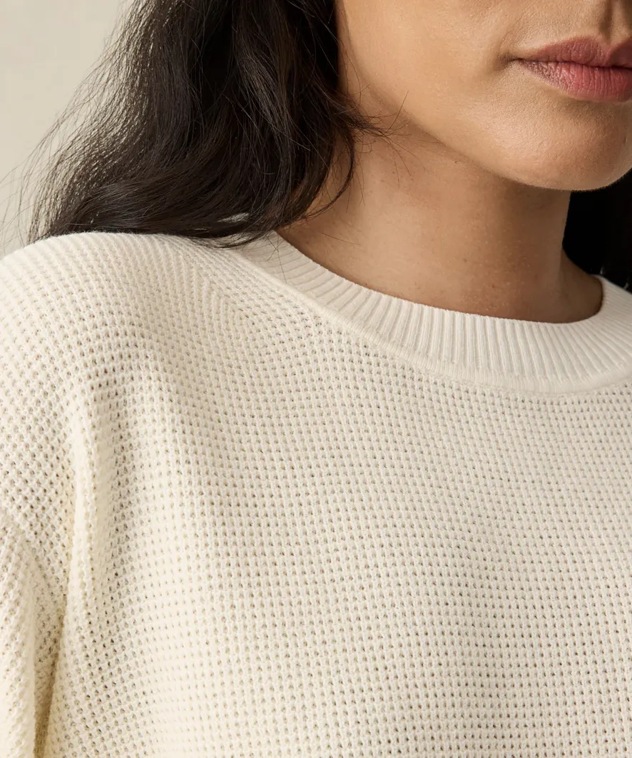 SUNWASHED RELAXED SWEATER