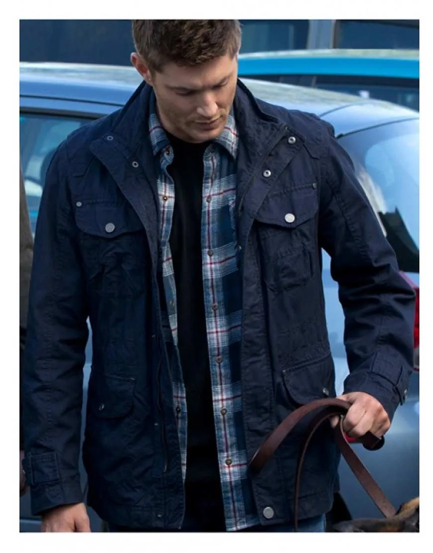 Supernatural TV Series Dean Winchester Blue Jacket - UJackets