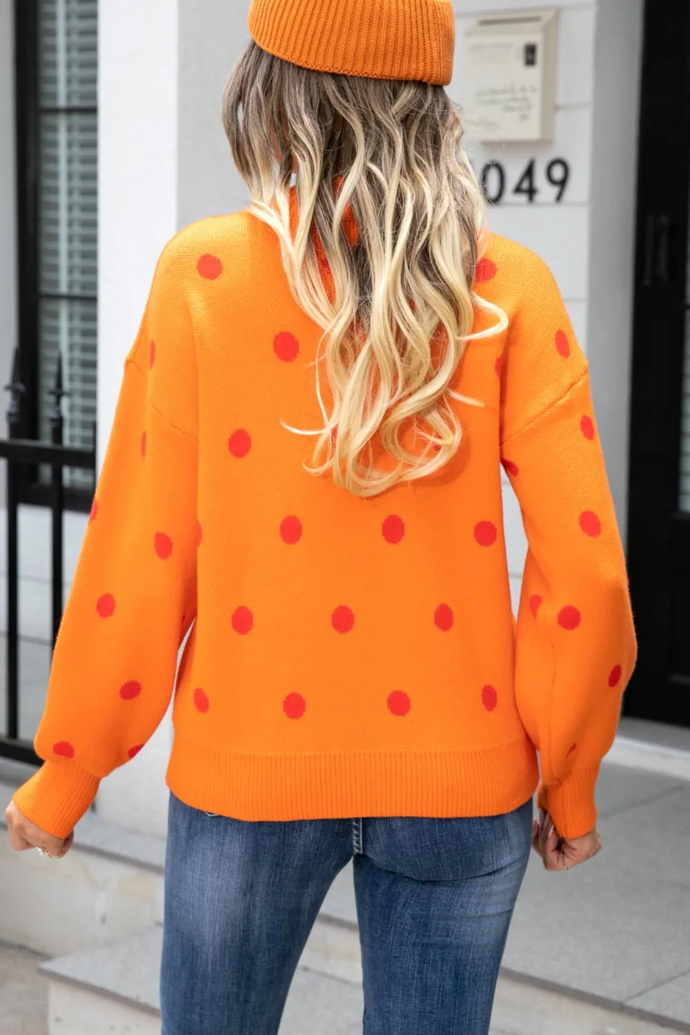 Tashara Polka Dot Sweater