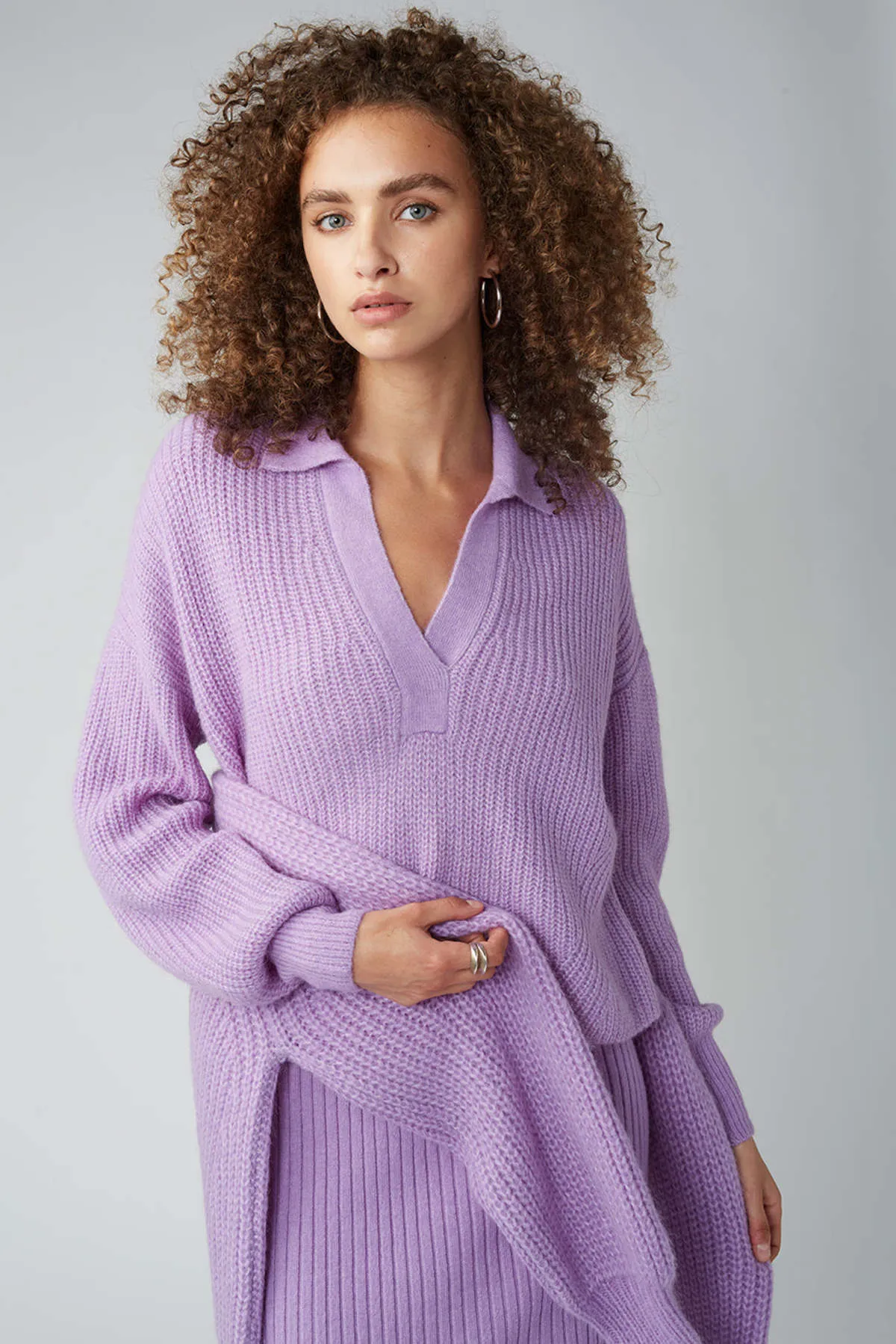 Tatum Sweater - Lilac