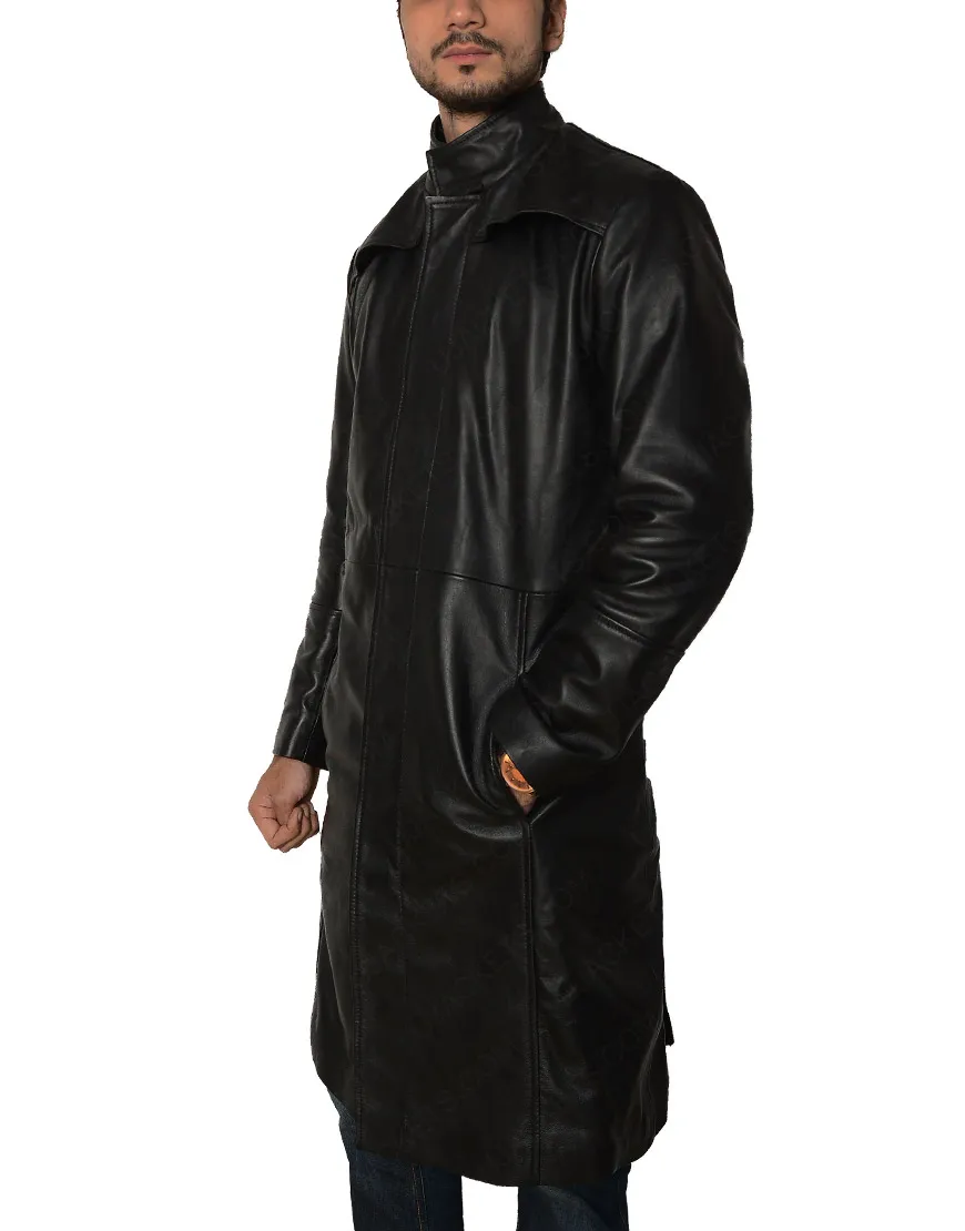 The Matrix Keanu Reeves Trench Coat | Ujackets.com - 40% OFF