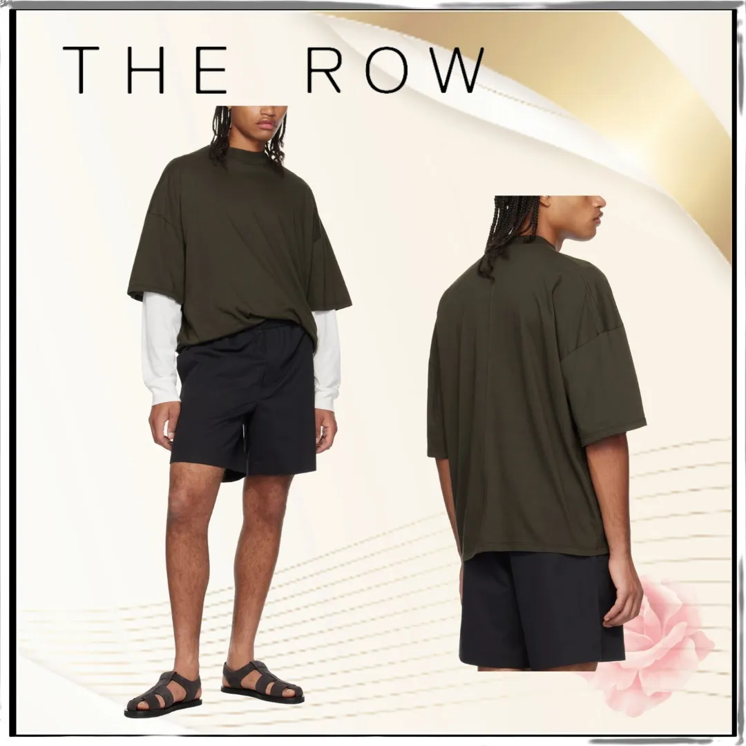 The Row  |Plain Cotton Short Sleeves T-Shirts