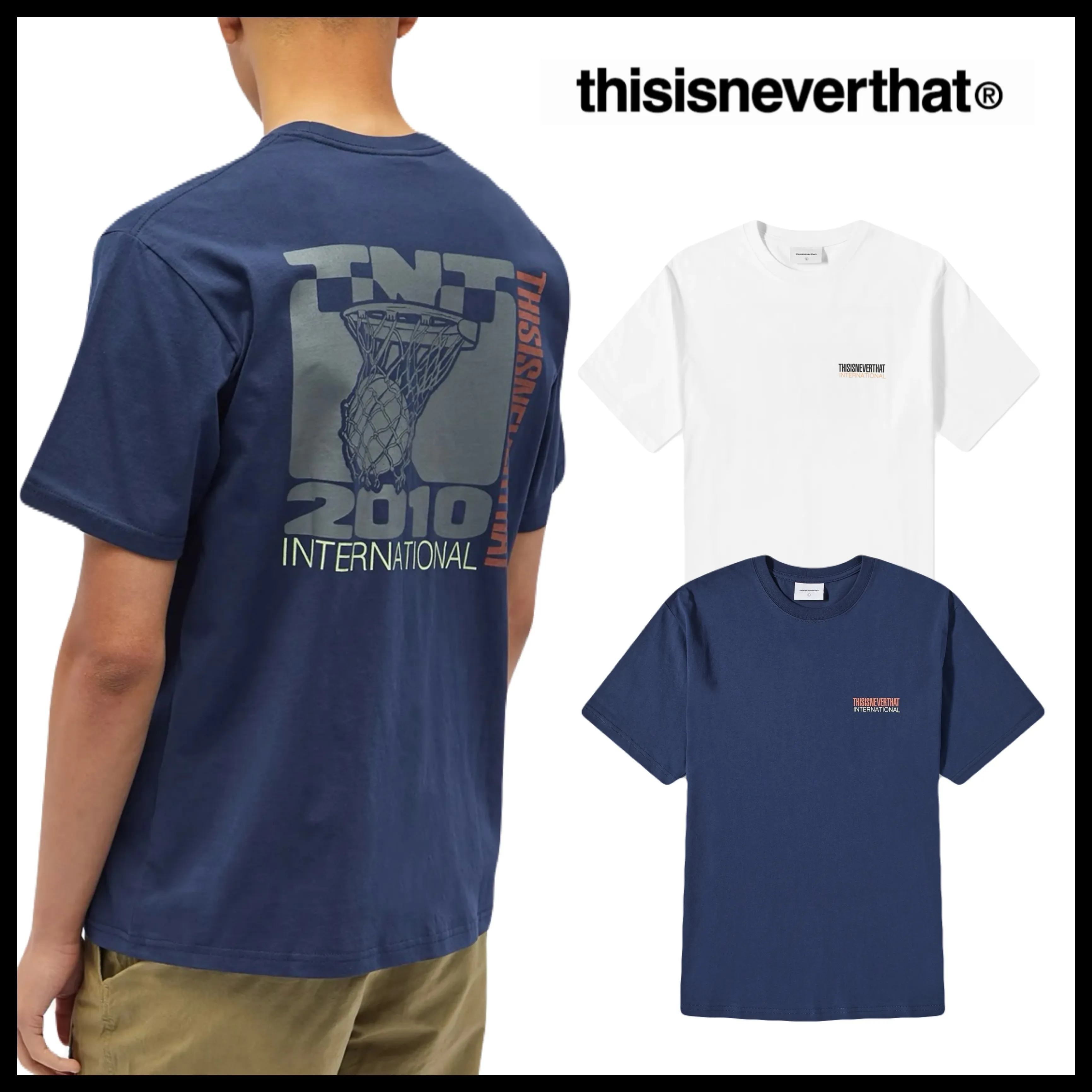 thisisneverthat  |Cotton Short Sleeves Logo T-Shirts