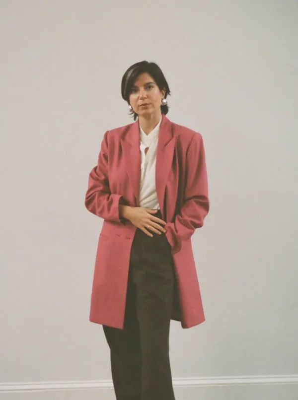 Traveler's Coat, Pink