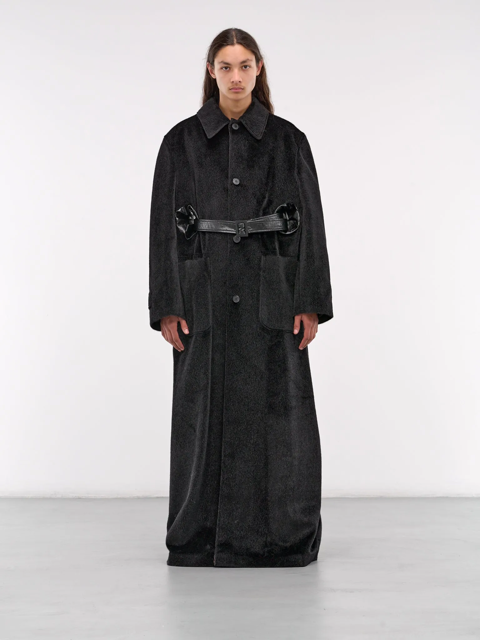 Tunnel Maxi Coat (1008-TUNNEL-MAXI-CC4-BLACK)