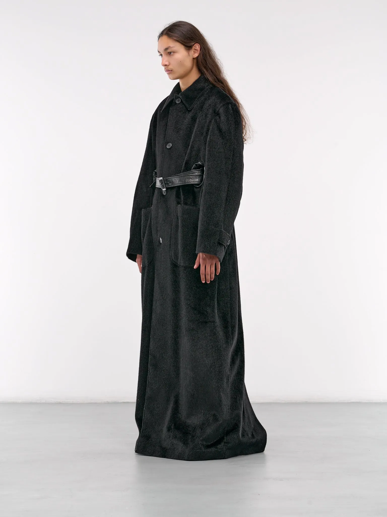 Tunnel Maxi Coat (1008-TUNNEL-MAXI-CC4-BLACK)