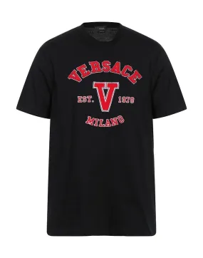 VERSACE  |Short Sleeves Logo Luxury T-Shirts