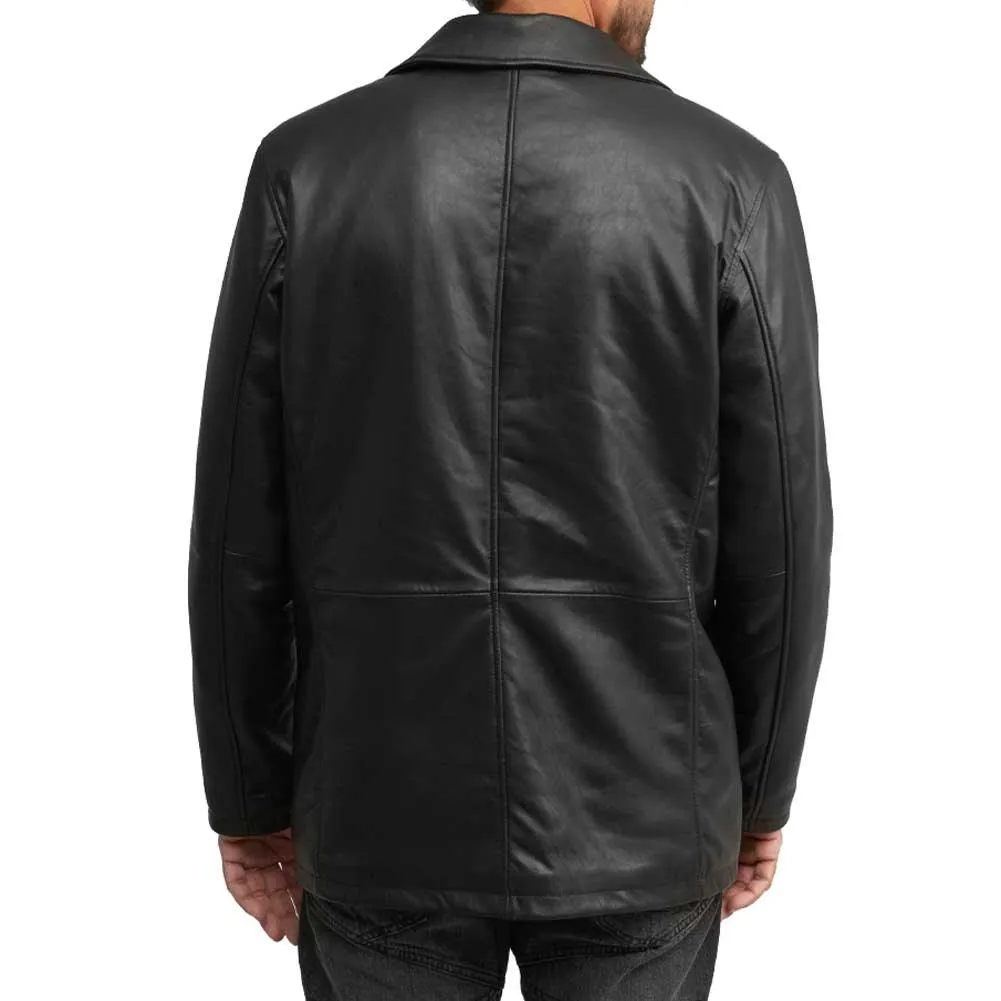 Whet Blu Mens Strata New Zealand Lambskin Jacket