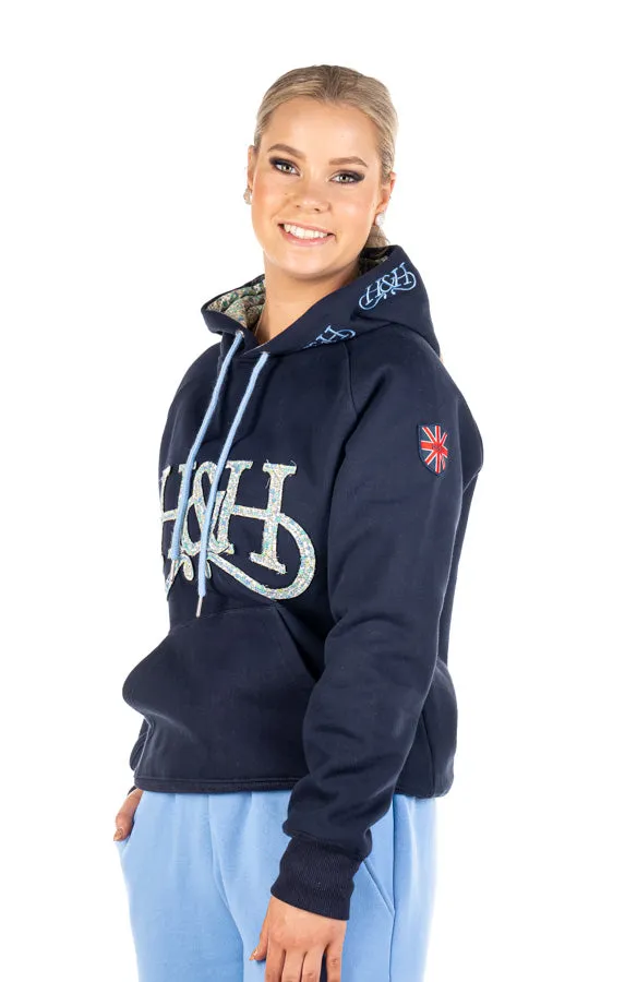 Winter Collection - HD13 Navy w/ Powder Blue Hoodie