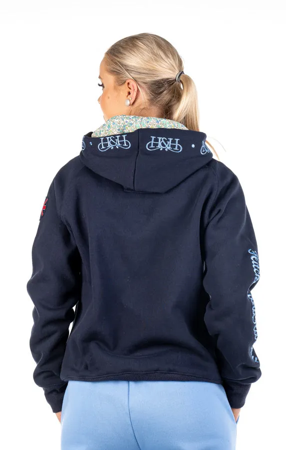 Winter Collection - HD13 Navy w/ Powder Blue Hoodie