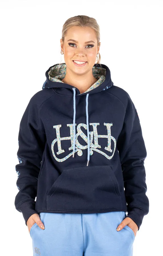 Winter Collection - HD13 Navy w/ Powder Blue Hoodie