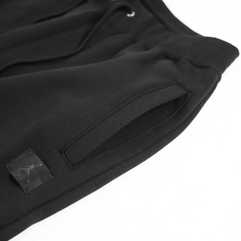 WMNS Jordan Flight Fleece Open Hem Pant (Black)