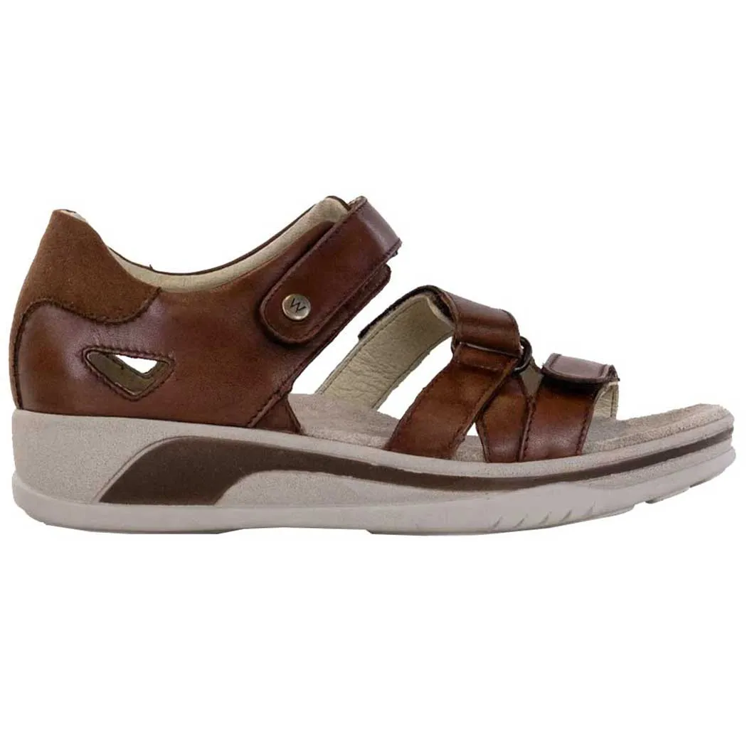 Wolky Desh Sandal Cognac Savana Leather 0105530430 (Women's)