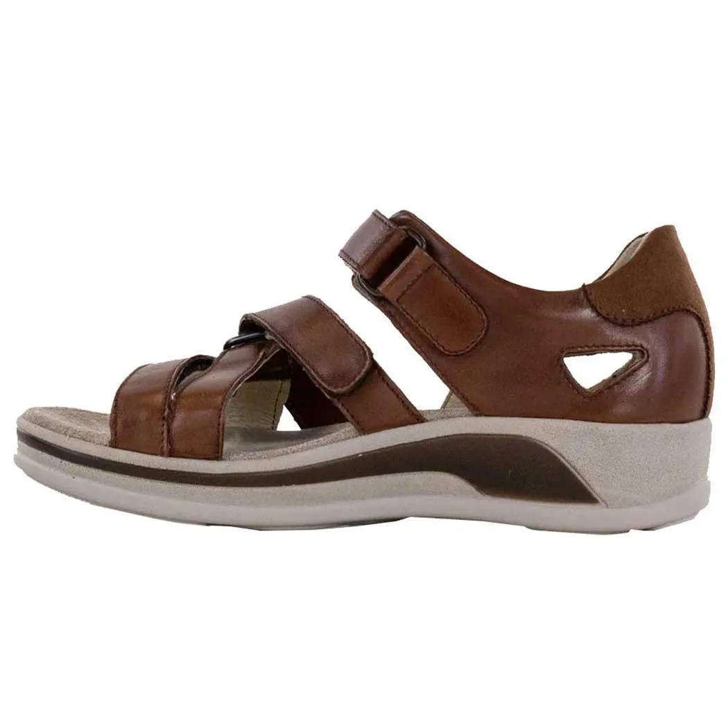 Wolky Desh Sandal Cognac Savana Leather 0105530430 (Women's)