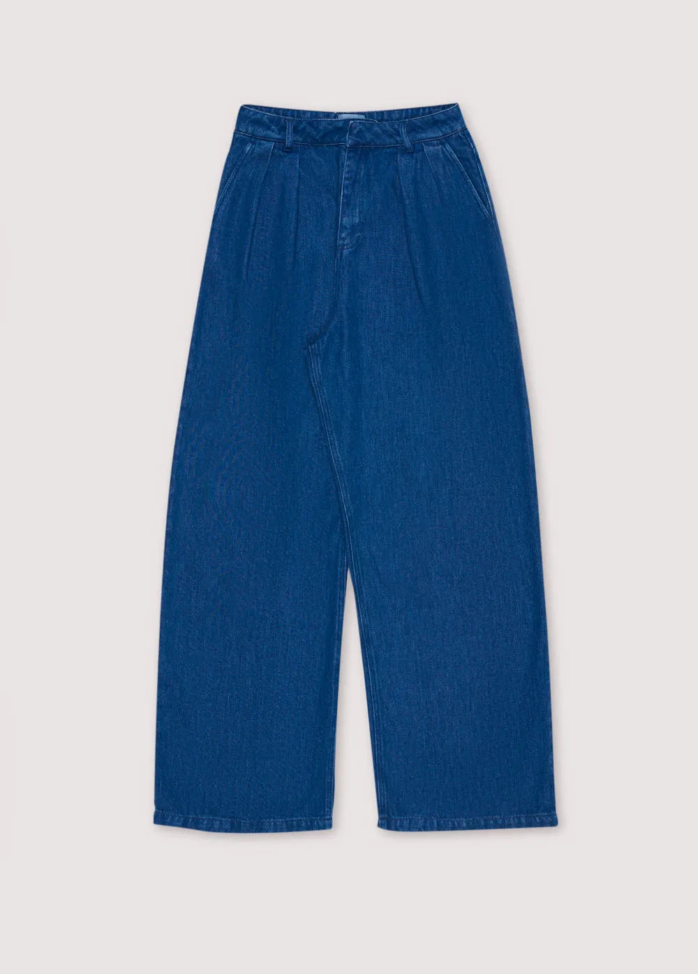 Woodland Denim Woman Pant Blue