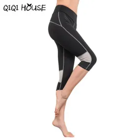 Workout Clothes Elasticity Exercise Fitness Pants Leggings Capris For Women Calzas Deportivas Mujer#B816 SM6