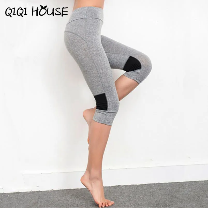 Workout Clothes Elasticity Exercise Fitness Pants Leggings Capris For Women Calzas Deportivas Mujer#B816 SM6