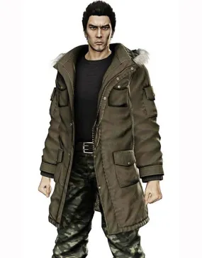 Yakuza 5 Taiga Saejima Parka Jacket | Video Game Jacket | Get 45% OFF