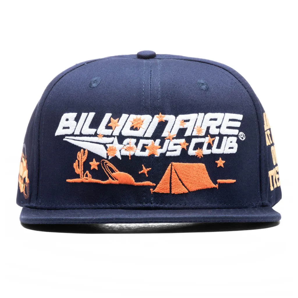 Yellowstone Snapback Hat - Navy Blazer