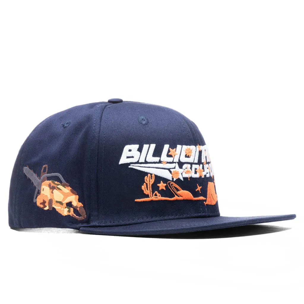 Yellowstone Snapback Hat - Navy Blazer