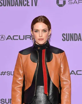 Zola 2021 Riley Keough Leather Jacket | Zola 2021 Stefani Leather Jacket